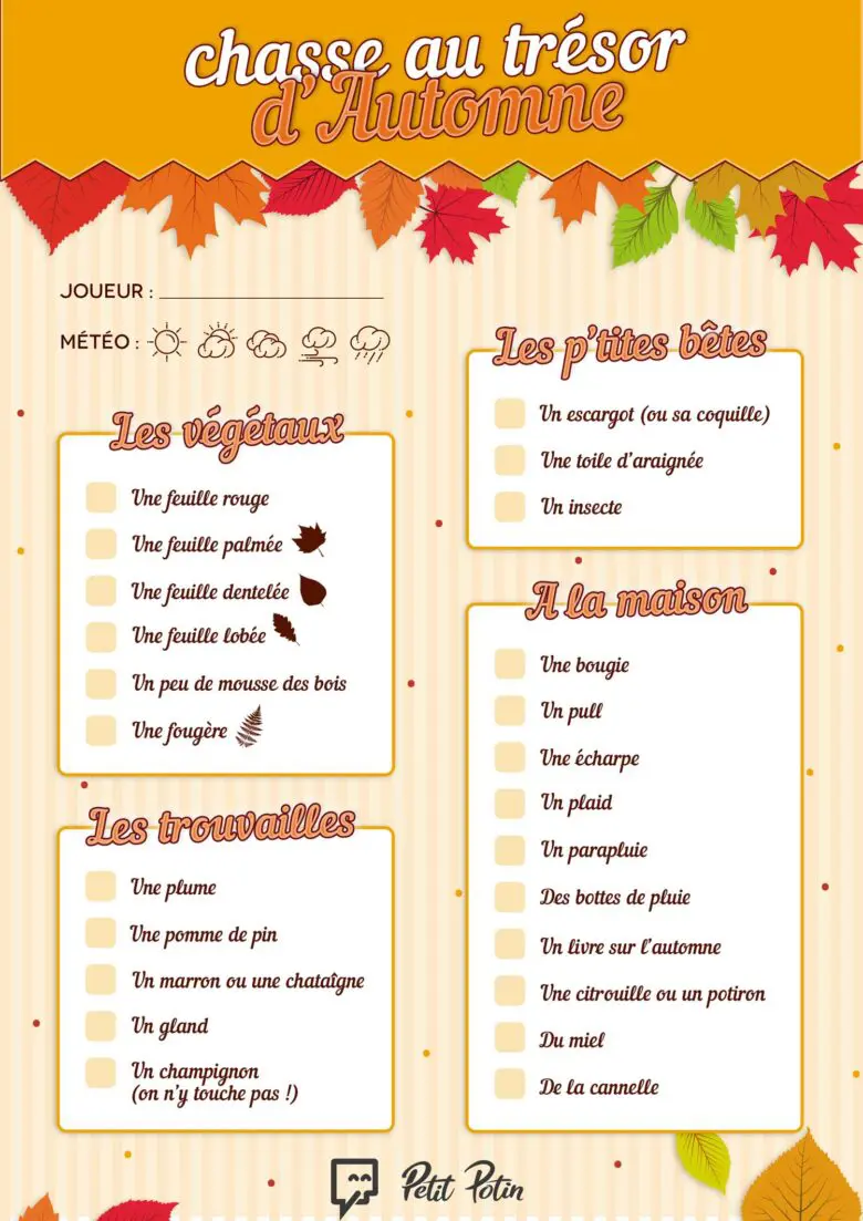 activites-automne-chasse-tresor